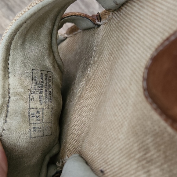 Dr. Martens Vintage Men's Tan Leather Fisherman Slip on Sandals AW004 Size 11 - Picture 11 of 12